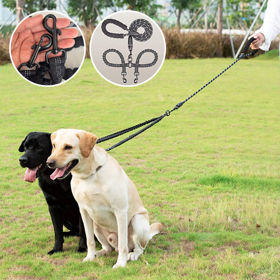 Laisse double pour chien - DoubleLine
