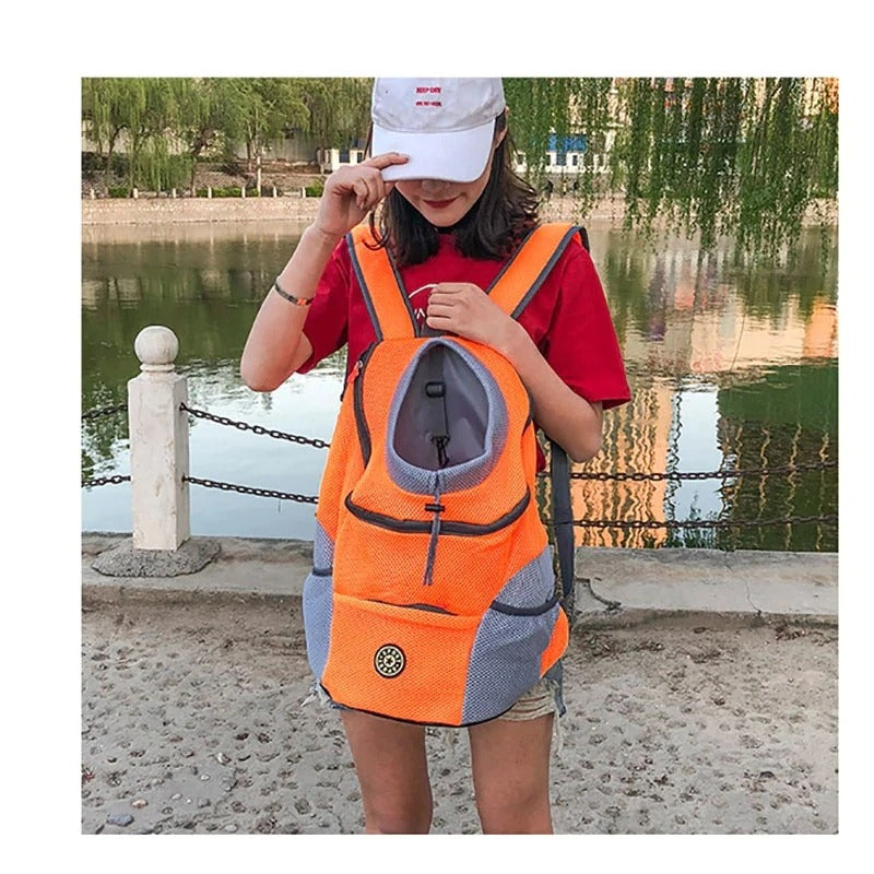 Sac a dos chien Petonette respirant