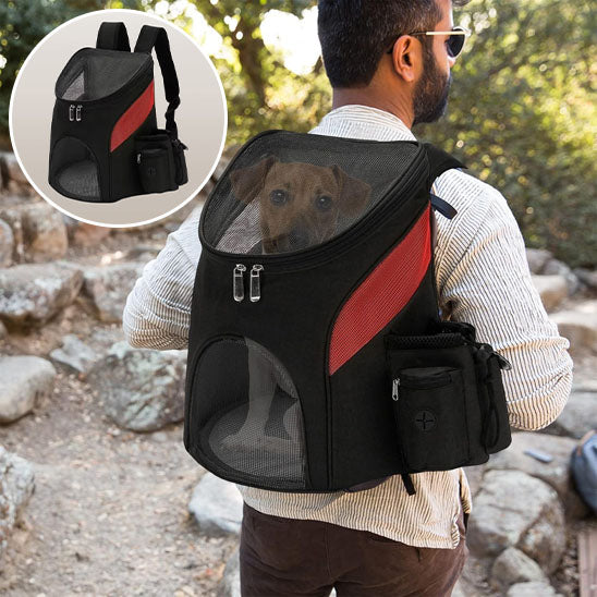 Sac a dos pour chien MiniPup espace securise