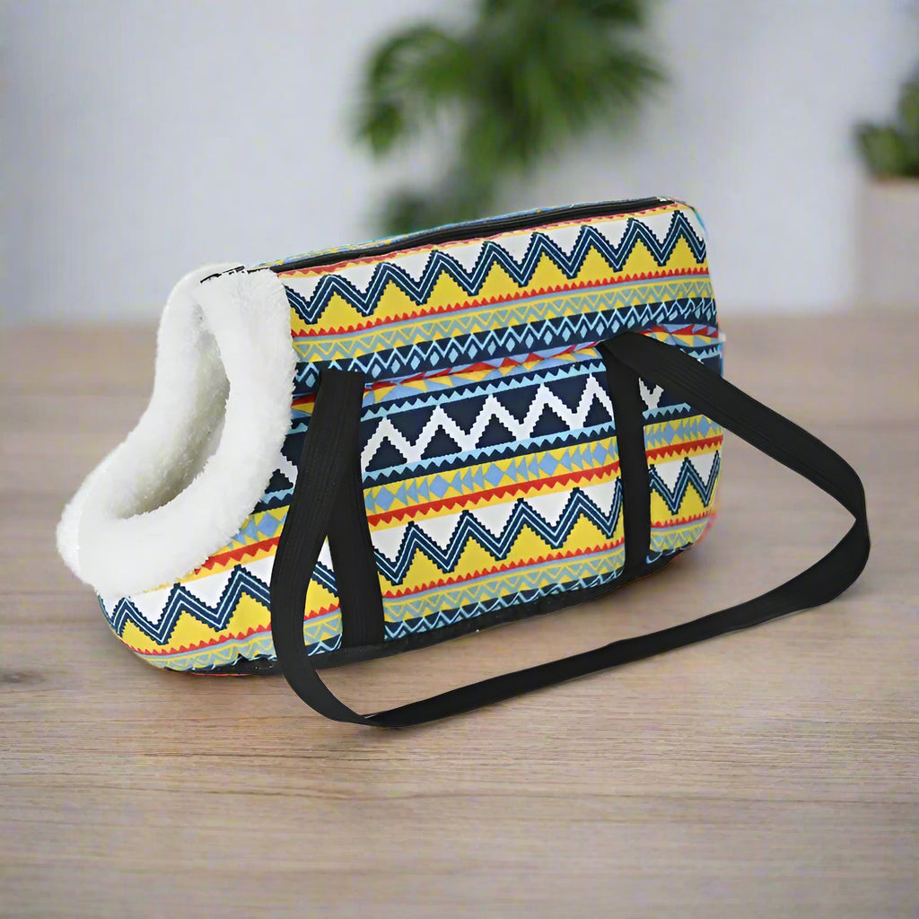 Sac transport chien ToteCanin coton doux
