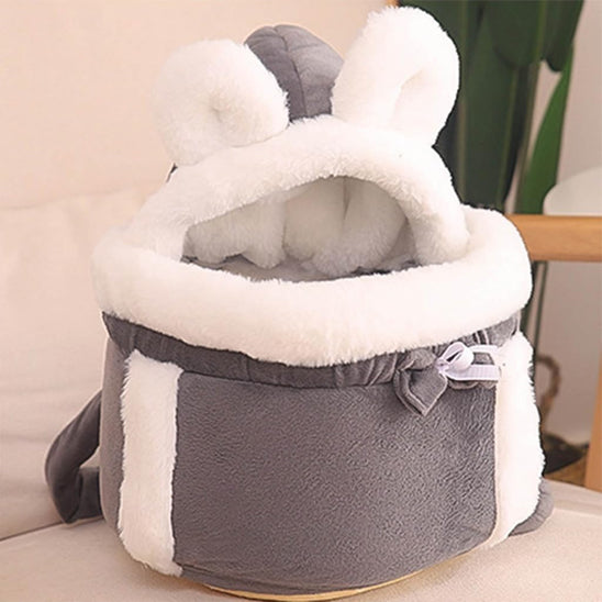 chien sac de transport Peluchon protection hivernale