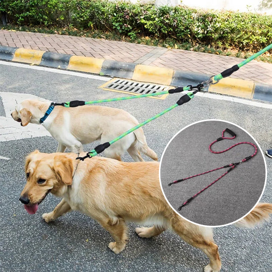 Laisse double pour chien - DoubleTrail