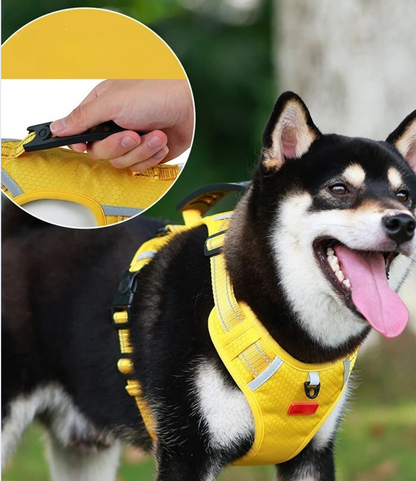 Harnais chien AirFlow reflechissant 