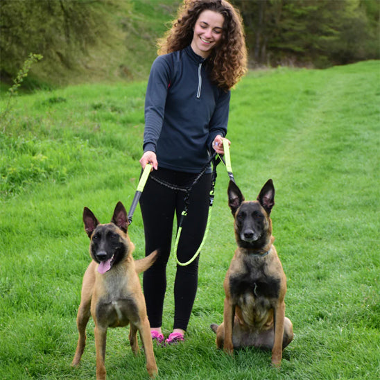 Laisse double pour chien - DuoFlex