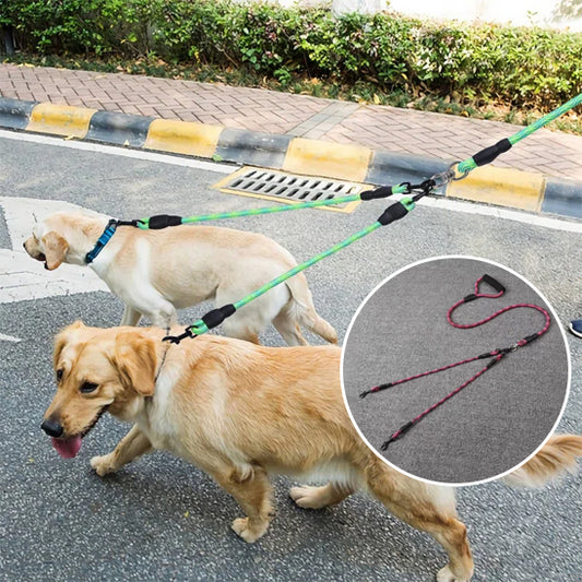 Laisse double pour chien - DoubleTrail